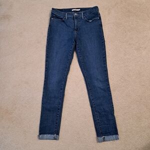 Levi's 311 Jeans Womens 29 Blue Shaping Skinny Stretch Denim